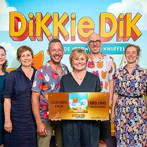 Gouden Film voor Dikkie Dik en de Verdwenen Knuffel