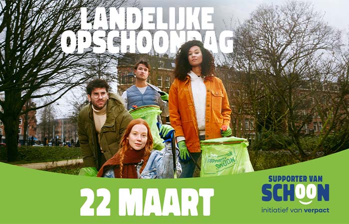 Landelijke Opschoondag komt er weer aan op 22 maart